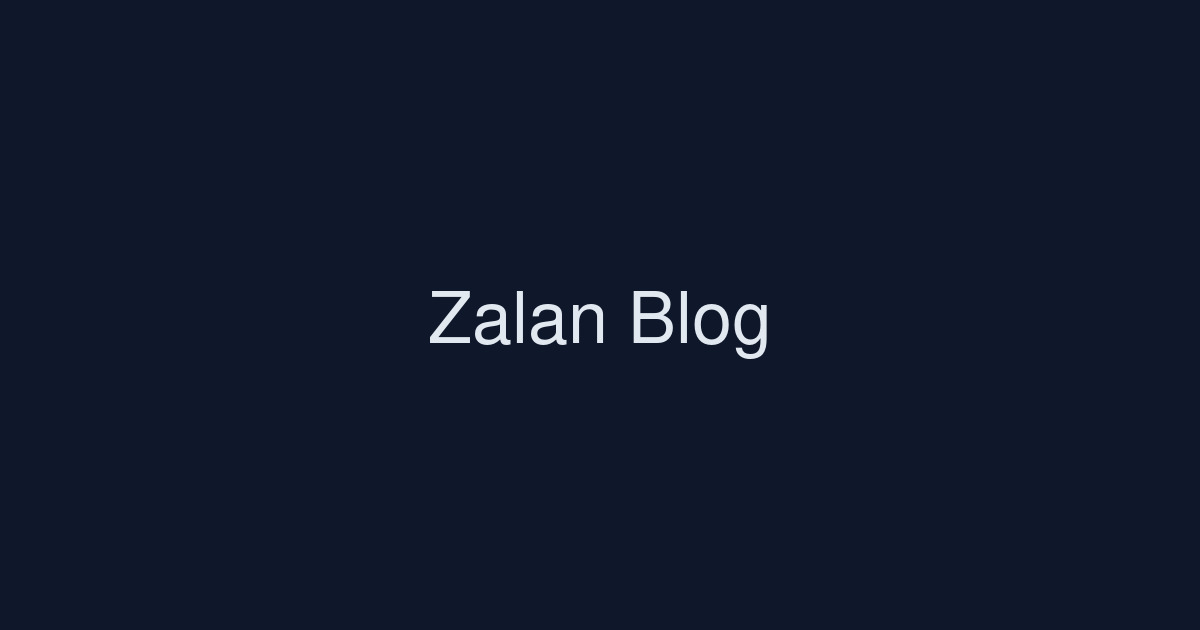 Selamat Datang di Blog Zalan POS